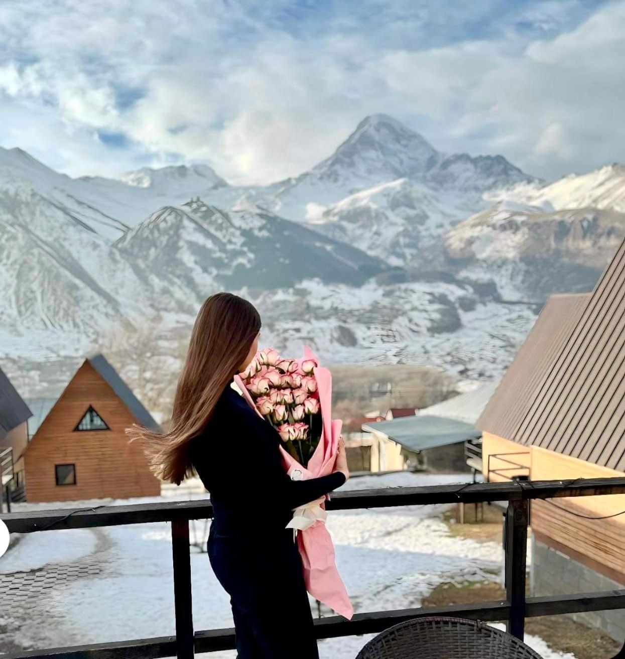 Guesthouse Elli & Cottages Kazbegi Esterno foto