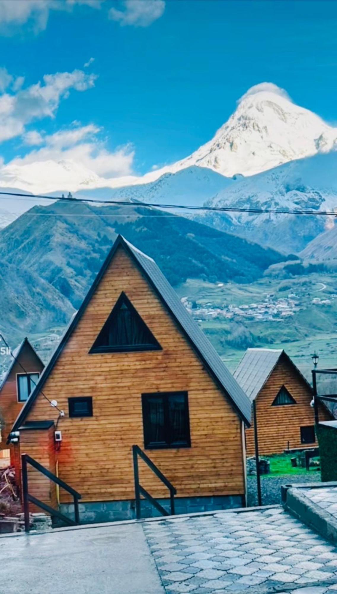 Guesthouse Elli & Cottages Kazbegi Esterno foto